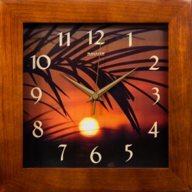 Часы настенные ДС-2АА28-460 ПАЛЬМА в Уяре - uyar.katalogmebeli.com | фото 2