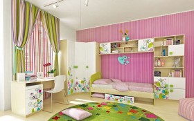 Детская комната Флёр (Белый/корпус Клен) в Уяре - uyar.katalogmebeli.com | фото 4
