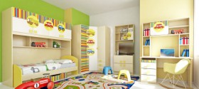 Детская комната Клаксон (Бежевый/корпус Клен) в Уяре - uyar.katalogmebeli.com | фото 5