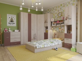 Детская комната Лимбо-1 в Уяре - uyar.katalogmebeli.com | фото 2