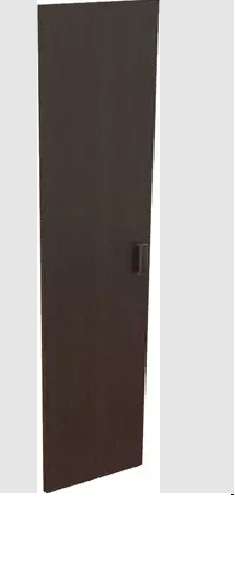 Дверь из ЛДСП к узкому стеллажу К-975. Ф Венге в Уяре - uyar.katalogmebeli.com | фото