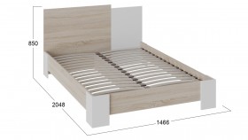 Кровать без ПМ «Сэнди» Тип 1 (без подъемного механизма) в Уяре - uyar.katalogmebeli.com | фото 4