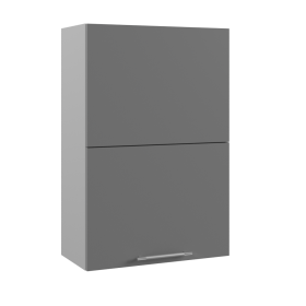 Гарда ВПГПМ 600 шкаф верхний высокий Blum Aventos (Джинс/корпус Серый) в Уяре - uyar.katalogmebeli.com | фото