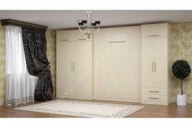 Комплект мебели со шкаф-кроватью трансформер Ратмир в Уяре - uyar.katalogmebeli.com | фото 2