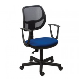 Кресло BRABIX Flip MG-305 (сине-черный) в Уяре - uyar.katalogmebeli.com | фото 3