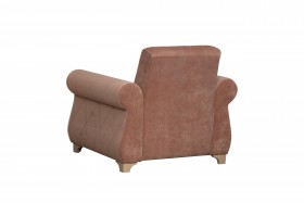 Кресло для отдыха "Порто" (велюр киви корица / микровельвет крем) в Уяре - uyar.katalogmebeli.com | фото 6