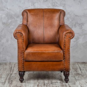 Кресло кожаное Лофт Чарльз в Уяре - uyar.katalogmebeli.com | фото 4
