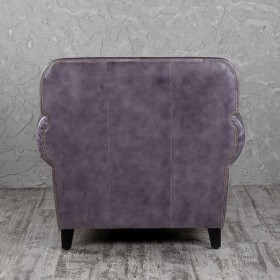Кресло кожаное Элегант (Фиолетовый) в Уяре - uyar.katalogmebeli.com | фото 7