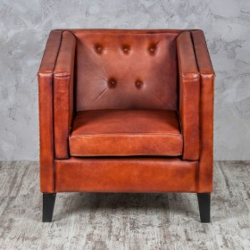 Кресло кожаное Лофт Аристократ (ширина 1100 мм) в Уяре - uyar.katalogmebeli.com | фото 4