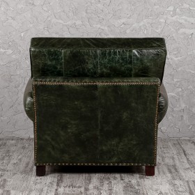 Кресло кожаное Лофт Аристократ (ширина 1070 мм) в Уяре - uyar.katalogmebeli.com | фото 7