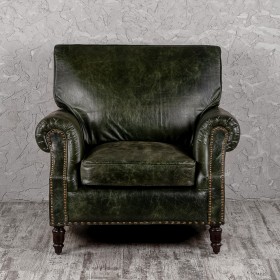 Кресло кожаное Лофт Аристократ (ширина 1070 мм) в Уяре - uyar.katalogmebeli.com | фото 9