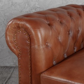 Кресло кожаное Лофт Честер (кожа) в Уяре - uyar.katalogmebeli.com | фото 3