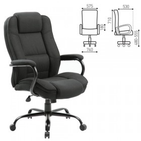 Кресло офисное BRABIX Heavy Duty HD-002 (ткань) в Уяре - uyar.katalogmebeli.com | фото 1