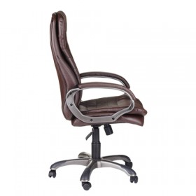 Кресло офисное BRABIX Omega EX-589 (коричневое) в Уяре - uyar.katalogmebeli.com | фото 2