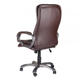 Кресло офисное BRABIX Omega EX-589 (коричневое) в Уяре - uyar.katalogmebeli.com | фото 3