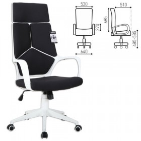 Кресло офисное BRABIX Prime EX-515 (черная ткань) в Уяре - uyar.katalogmebeli.com | фото 1