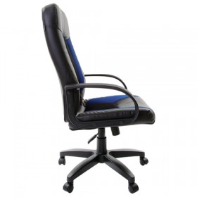 Кресло офисное BRABIX Strike EX-525 (сине-черный) в Уяре - uyar.katalogmebeli.com | фото 2