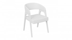 Кресло «Техас 1» (Белый матовый/Экокожа Белый №66) в Уяре - uyar.katalogmebeli.com | фото