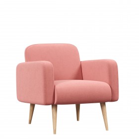 Уилбер ЛД.306010.000 Кресло (Светло-розовый, ткань UNI IDEA 1031) в Уяре - uyar.katalogmebeli.com | фото 2