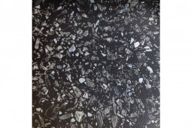 Кромка для столешницы с/к 3000*50мм (№ 21г черное серебро) в Уяре - uyar.katalogmebeli.com | фото
