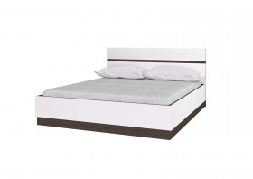 Кровать 1,6м Вегас (Венге/Белый) в Уяре - uyar.katalogmebeli.com | фото