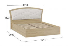 Кровать без ПМ «Сэнди» Тип 1 (без подъемного механизма) в Уяре - uyar.katalogmebeli.com | фото 3