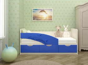 Кровать детская 1,6м Дельфин (Розовый металлик) в Уяре - uyar.katalogmebeli.com | фото 7