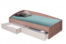 Кровать одинарная "Фея-3" (асимметричная) в Уяре - uyar.katalogmebeli.com | фото 3