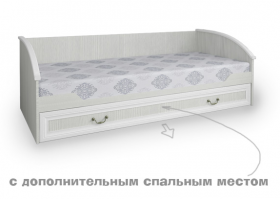 Кровать с доп местом Классика в Уяре - uyar.katalogmebeli.com | фото