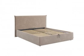 Кровать с подъемным механизмом Лада 160х200 см (графит (велюр)) в Уяре - uyar.katalogmebeli.com | фото 7