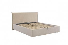 Кровать с подъемным механизмом Лада 160х200 см (графит (велюр)) в Уяре - uyar.katalogmebeli.com | фото 5