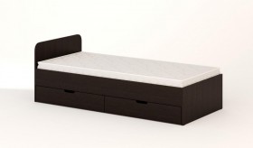Кровать с ящиками 900 (Венге) в Уяре - uyar.katalogmebeli.com | фото