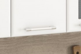 Кухонный гарнитур "Яна 1.8" белый/белый Орхидея/лайм в Уяре - uyar.katalogmebeli.com | фото 4