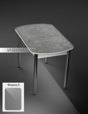 Кухонный стол 1100*700/400 ф 2 Пластик, урбан серый в Уяре - uyar.katalogmebeli.com | фото