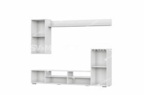Мебель для гостиной МГС 4 (Белый/Цемент светлый) в Уяре - uyar.katalogmebeli.com | фото 3