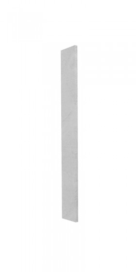 Панель торцевая (для шкафа верхнего торцевого высокого) ВПТ 400 Лофт (Штукатурка белая) в Уяре - uyar.katalogmebeli.com | фото