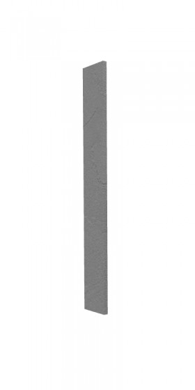 Панель торцевая (для шкафа верхнего торцевого высокого) ВПТ 400 Лофт (Штукатурка серая) в Уяре - uyar.katalogmebeli.com | фото
