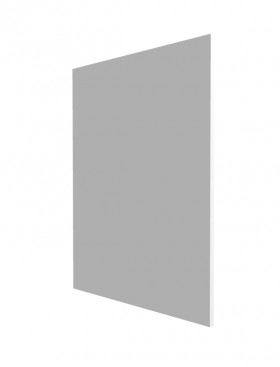 Панель торцевая С Ройс (для шкафов нижних) Белый софт в Уяре - uyar.katalogmebeli.com | фото