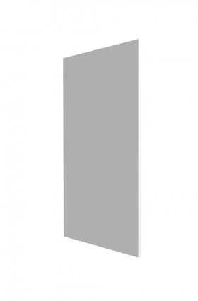 Панель торцевая СТ 400 Ройс (для шкафа торцевого нижнего) Белый софт в Уяре - uyar.katalogmebeli.com | фото