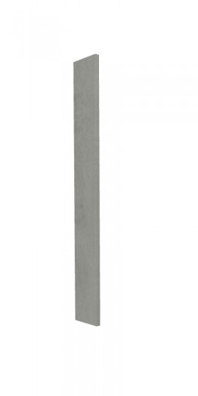 Панель торцевая ВПТ 400 Лофт (для шкафа торцевого верхнего) Бетон светлый в Уяре - uyar.katalogmebeli.com | фото