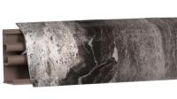 Плинтус LB-38, L=3000мм, мрамор бергамо в Уяре - uyar.katalogmebeli.com | фото 1