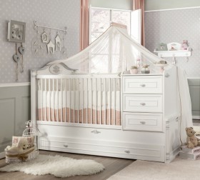 ROMANTIC BABY Детская кровать-трансформер 20.21.1015.00 в Уяре - uyar.katalogmebeli.com | фото 2