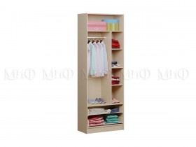 Шкаф 2-х створчатый Fashion-1 Вега (Белый/Розовый) в Уяре - uyar.katalogmebeli.com | фото 2