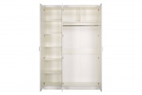 Шкаф для одежды 13.124 Ливерпуль (Белый, ясень ваниль НМ-1012-100 ПВХ) в Уяре - uyar.katalogmebeli.com | фото 7