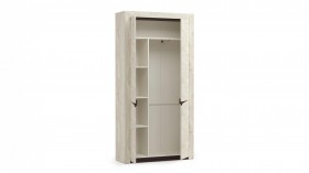 Шкаф для одежды 33.18 Лючия бетон в Уяре - uyar.katalogmebeli.com | фото 3
