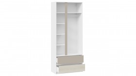 Шкаф для одежды комбинированный «Сканди» Дуб Гарден/Белый/Глиняный серый в Уяре - uyar.katalogmebeli.com | фото 5