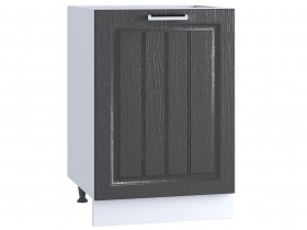 Шкаф нижний 500, ШН 500 (Клен серый/корпус белый) в Уяре - uyar.katalogmebeli.com | фото