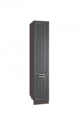 Шкаф пенал 400, ШП 400 Н (Клен серый/корпус венге) в Уяре - uyar.katalogmebeli.com | фото