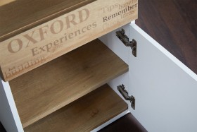 Стол с ящиками «Оксфорд» (Ривьера/Белый с рисунком) в Уяре - uyar.katalogmebeli.com | фото 10
