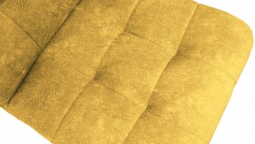 Стул «Аспен» К3 Черный муар/Микровелюр Wellmart Yellow в Уяре - uyar.katalogmebeli.com | фото 3